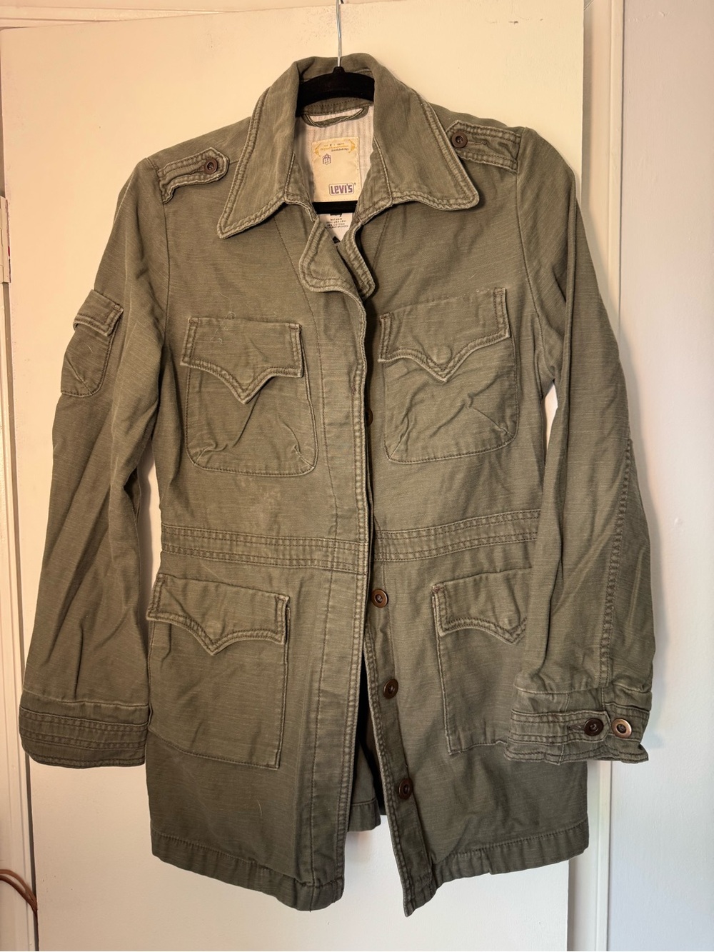 Levi's Women's Olive Utility Field Jacket